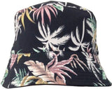 Tropical Poly-Cotton Floral Bucket Hat