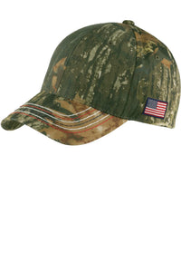Top Headwear Americana Contrast Camouflage Cap