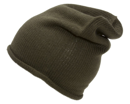 Topheadwear Winter Oversized Slouchy Beanie - Black