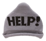 Topheadwear "Help!" Knitted Triangle Beanie