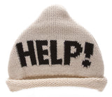 Topheadwear "Help!" Knitted Triangle Beanie
