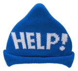 Topheadwear "Help!" Knitted Triangle Beanie