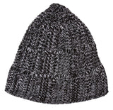 Topheadwear Knitted Triangle Beanie - Black