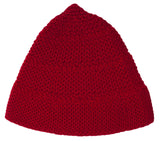 Topheadwear Knitted Triangle Beanie - Black