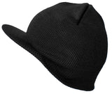 Topheadwear Cuffless Beanie Visor Jeep Cap - Various Colors Available