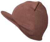Topheadwear Cuffless Beanie Visor Jeep Cap - Various Colors Available