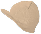 Topheadwear Cuffless Beanie Visor Jeep Cap - Various Colors Available