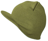 Topheadwear Cuffless Beanie Visor Jeep Cap - Various Colors Available