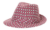 TopHeadwear Houndstooth Fedora