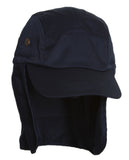 Solid T/C Twill Cap w/ Flap