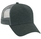 TopHeadwear Jersey Knit Five Panel Mesh Back Caps