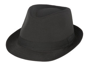 TopHeadwear Classic Black Fedora Hat
