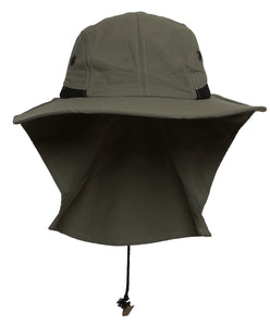 TopHeadwear Mens Outdoor Flap Cap 4-p- Olive