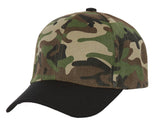 TopHeadwear Solid/Two-Tone Adjustable Baseball Cap + Black GT Bandana