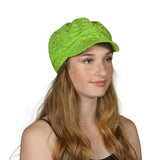 TopHeadwear Glitter Sequin Trim Newsboy Hat