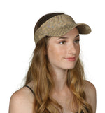TopHeadwear Glitter Sequin Visor Hat