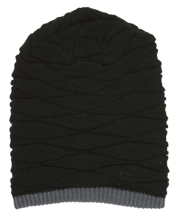 Topheadwear Winter Fleece Beanie - Black