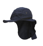 TopHeadwear 4 Panel Large Bill Flap Sun Hat