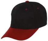 TopHeadwear Solid/Two-Tone Adjustable Baseball Cap + Black GT Bandana