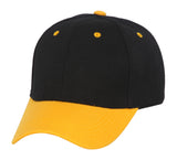 TopHeadwear Two-Tone Adjustable Baseball Cap