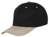 TopHeadwear Solid/Two-Tone Adjustable Baseball Cap + Black GT Bandana