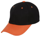 TopHeadwear Solid/Two-Tone Adjustable Baseball Cap + Black GT Bandana