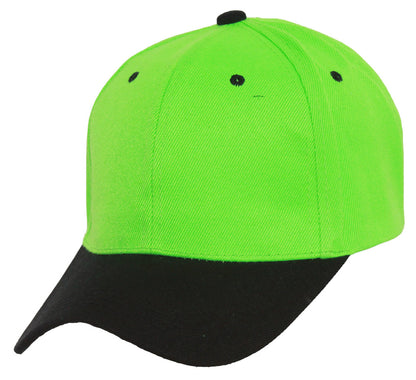 TopHeadwear Solid/Two-Tone Adjustable Baseball Cap + Black GT Bandana