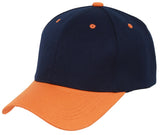 TopHeadwear Two-Tone Adjustable Baseball Cap