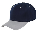 TopHeadwear Solid/Two-Tone Adjustable Baseball Cap + Black GT Bandana