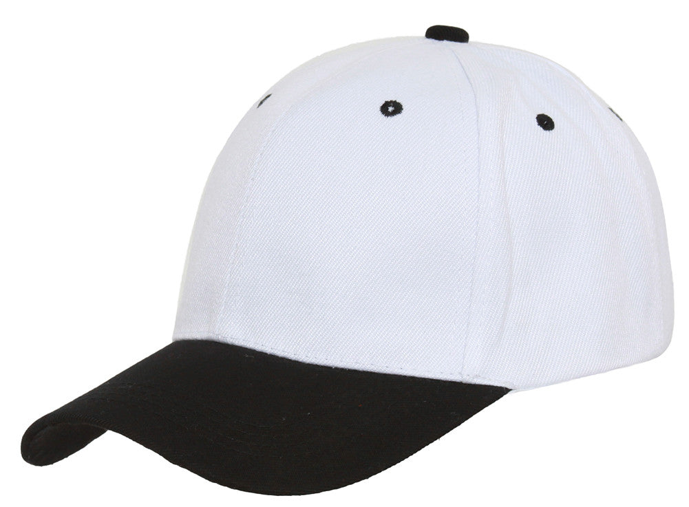 TopHeadwear Solid/Two-Tone Adjustable Baseball Cap + Black GT Bandana