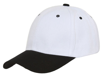 TopHeadwear Solid/Two-Tone Adjustable Baseball Cap + Black GT Bandana