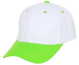 TopHeadwear Two-Tone Adjustable Baseball Cap