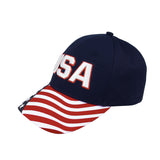 Cotton Twill USA Flag Cap