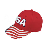 Cotton Twill USA Flag Cap