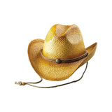 Outback Tea Stained Raffia Straw Cowboy Hat