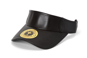 TopHeadwear Vegan Leather Adjustable Visors