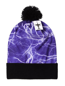 TopHeadwear Sublimation Cuffed Beanie - Lightening 800