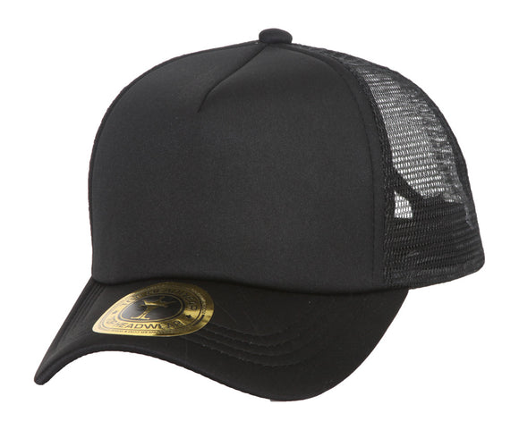 TopHeadwear Low Profile Trucker Foam Mesh Hat