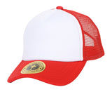 TopHeadwear Low Profile Trucker Foam Mesh Hat