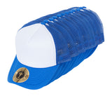TopHeadwear 1 Dozen Low Profile Trucker Foam Mesh Hat