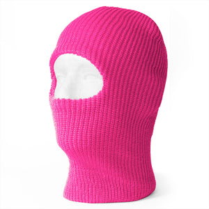 TopHeadwear One 1 Hole Ski Mask - Neon Pink