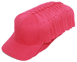 TopHeadwear Blank Adjustable Baseball Cap - 12-Pack