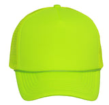 Structured Neon Trucker Mesh Hat