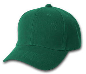 TopHeadwear Blank Summer Baseball Cap Hat- Forest Green